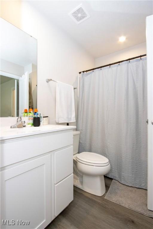 393 Slate Rdg, Barberton, OH 44203 - bathroom featuring wood finished floors and vanity
