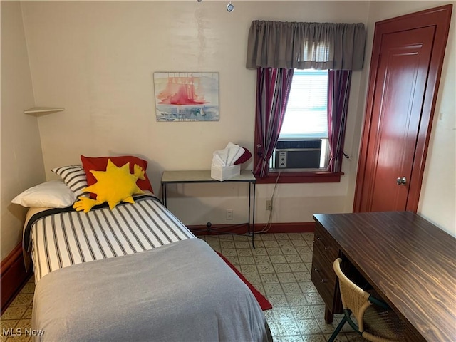 21437 Hillsdale Ave, Fairview Park, OH 44126 - bedroom featuring tile patterned floors and cooling unit