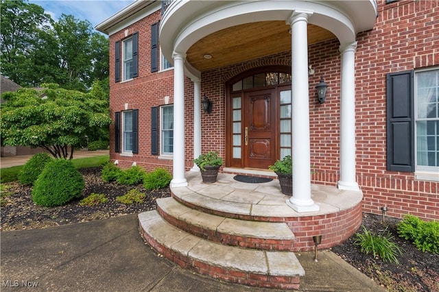 23225 Wingedfoot Dr, Westlake, OH 44145 - entrance to property featuring brick siding