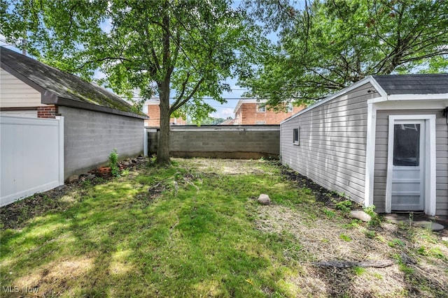 3726 W 169th St, Cleveland, OH 44111 - fenced backyard featuring an outdoor structure