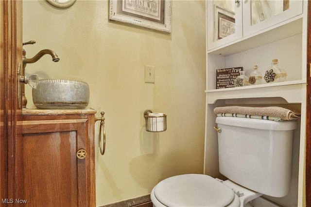 3571 Greenwich Rd, Barberton, OH 44203 - half bath featuring toilet and a sink