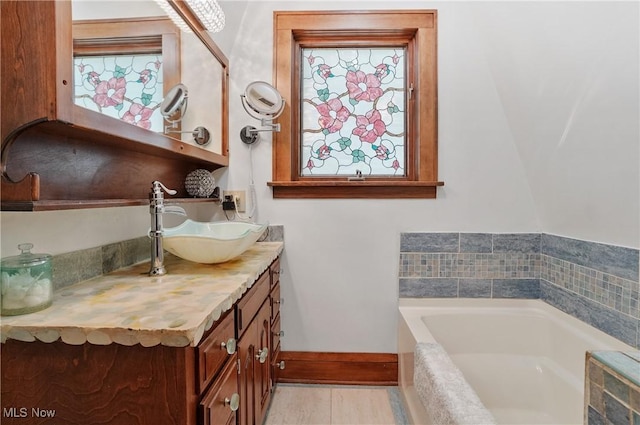 3571 Greenwich Rd, Barberton, OH 44203 - full bath featuring vanity and a bath