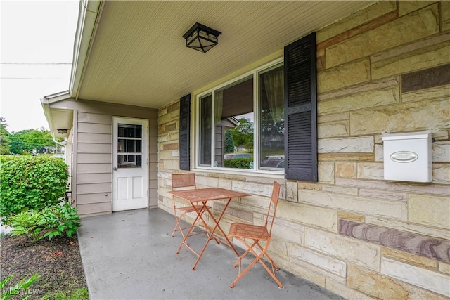 1324 Woodrow St NW, North Canton, OH 44720 - view of covered porch
