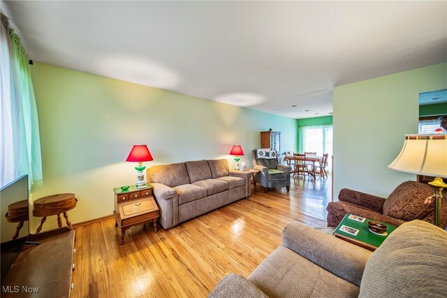 30888 Harrison Rd, Wickliffe, OH 44092 - living area with wood finished floors