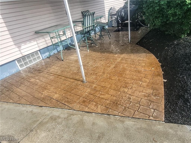 5752 Van Wert Ave, Brook Park, OH 44142 - view of patio featuring area for grilling