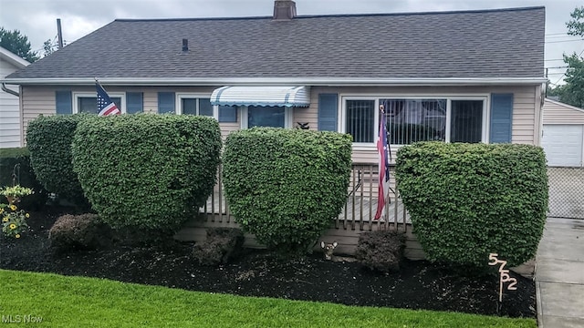 5752 Van Wert Ave, Brook Park, OH 44142 - view of front of house with a shingled roof