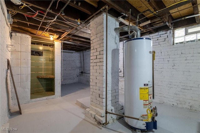 719 N 3rd St, Toronto, OH 43964 - below grade area with gas water heater