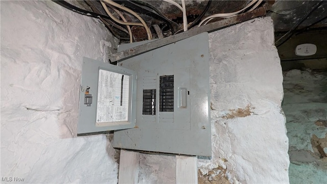 1111 2nd St NW, Canton, OH 44703 - utility room with electric panel