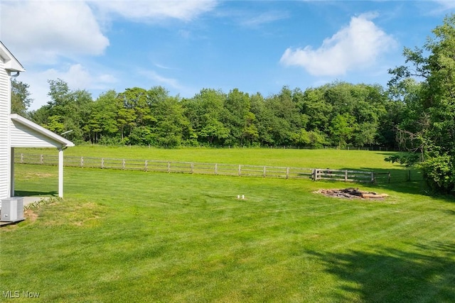 2896 Highview Cir NW, Dellroy, OH 44620 - view of yard with a view of countryside