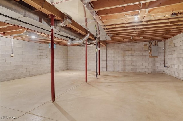 80 Hawthorne Ave, Rittman, OH 44270 - unfinished basement featuring electric panel