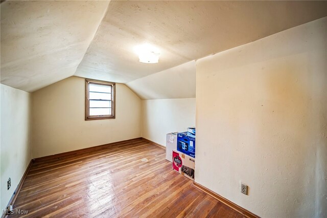 24270 Glenforest Rd, Euclid, OH 44123 - bonus room featuring lofted ceiling and hardwood / wood-style flooring