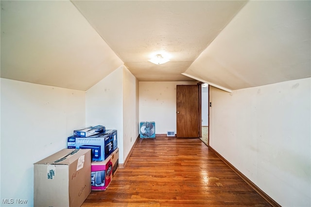 24270 Glenforest Rd, Euclid, OH 44123 - additional living space with wood finished floors and lofted ceiling