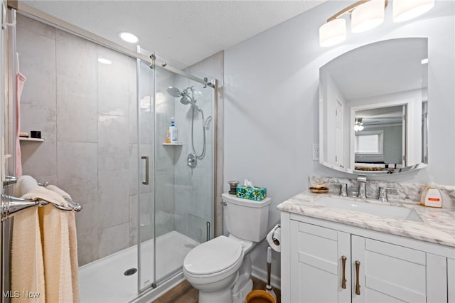 7152 Rippling Brook Ln, Concord, OH 44060 - bathroom with vanity and a shower stall