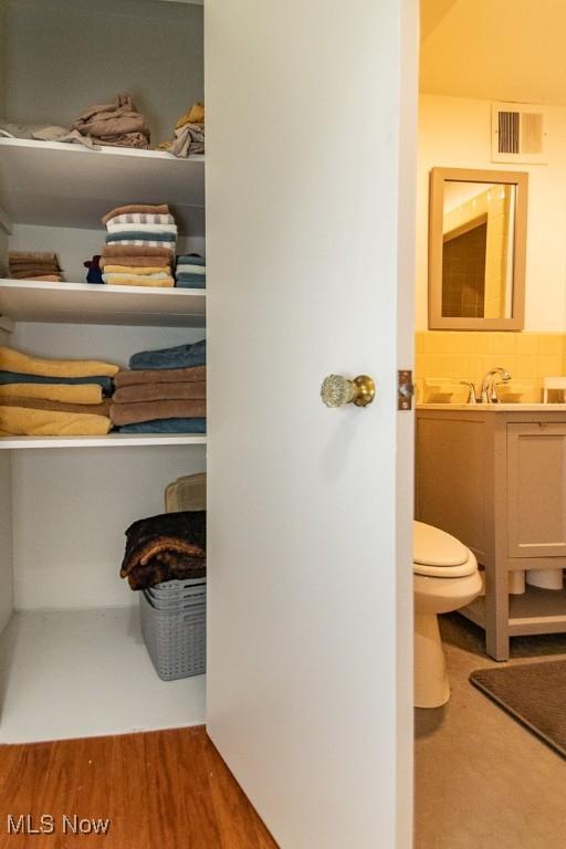 13800 Fairhill Rd Unit 206, Shaker Heights, OH 44120 - closet featuring a sink