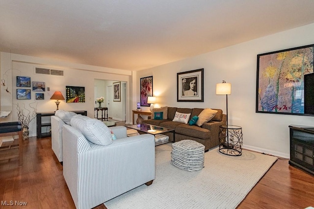 13800 Fairhill Rd Unit 206, Shaker Heights, OH 44120 - living area featuring wood finished floors and baseboards