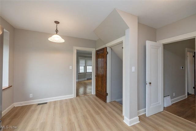 36 Rosedale Blvd, Norwalk, OH 44857 - unfurnished dining area with light wood-type flooring and baseboards