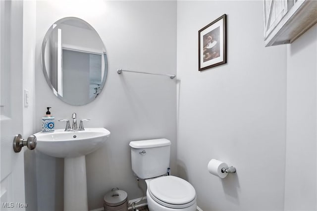 3990 Abigail Dr, Lorain, OH 44053 - half bath with toilet and a sink