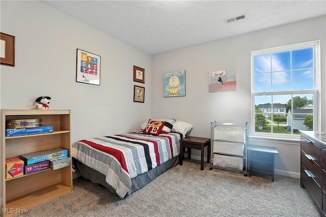 3990 Abigail Dr, Lorain, OH 44053 - bedroom featuring carpet floors and a textured ceiling