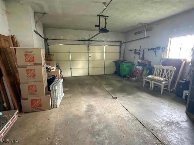 344 17th St NW, Barberton, OH 44203 - garage with a garage door opener