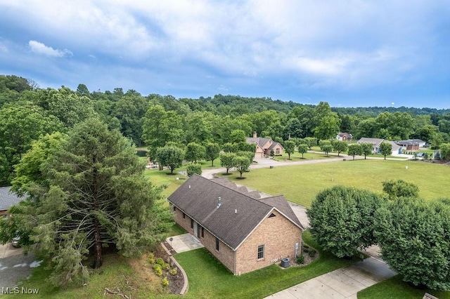 116 Falling Waters Dr, Vienna, WV 26105 - view of subject property featuring a heavily wooded area