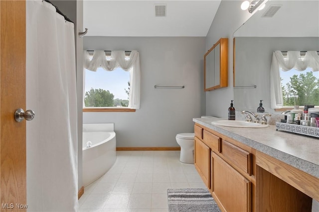 7287 Fayette Blvd, Chippewa Lake, OH 44215 - full bathroom with vanity and a bath