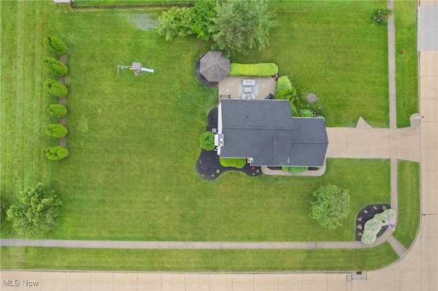 7287 Fayette Blvd, Chippewa Lake, OH 44215 - view from above of property