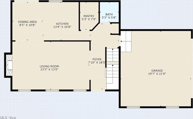 7287 Fayette Blvd, Chippewa Lake, OH 44215 - view of floor plan / room layout