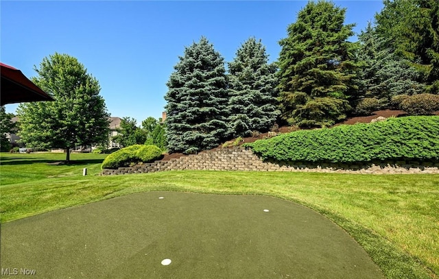 5277 Foxchase Ave NW, Canton, OH 44718 - view of home's community featuring a putting green and a yard