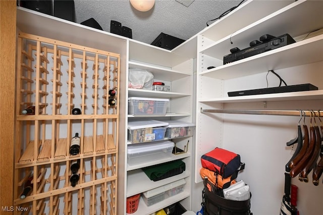 5277 Foxchase Ave NW, Canton, OH 44718 - wine room with a textured ceiling