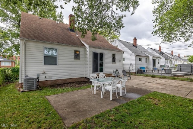29123 Homewood Dr, Wickliffe, OH 44092 - rear view of property featuring a patio and a chimney