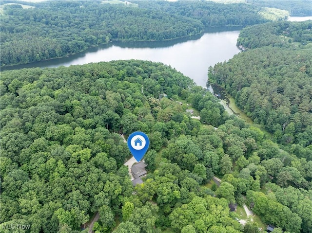2461 Trailwood Dr SW, Carrollton, OH 44615 - bird's eye view of a forest and a nearby body of water