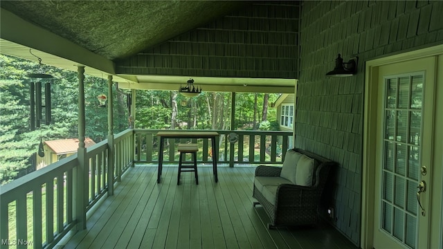 2461 Trailwood Dr SW, Carrollton, OH 44615 - view of wooden deck
