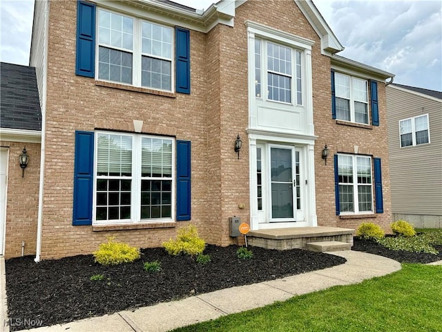 11208 Glen Abbey Dr, North Royalton, OH 44133 - view of front facade featuring brick siding