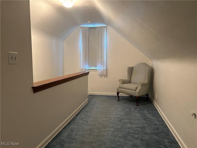 145 Marcia Dr, Austintown, OH 44515 - unfurnished room featuring dark colored carpet and lofted ceiling