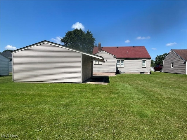 145 Marcia Dr, Austintown, OH 44515 - back of property with a lawn