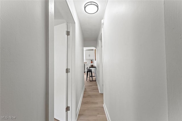 85 Pocantico Ave, Akron, OH 44312 - hall featuring light wood finished floors and baseboards