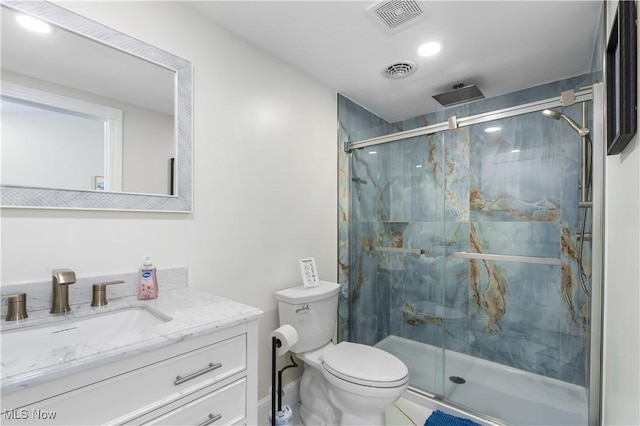 5111 N Myers Rd, Geneva, OH 44041 - full bath featuring a marble finish shower and vanity