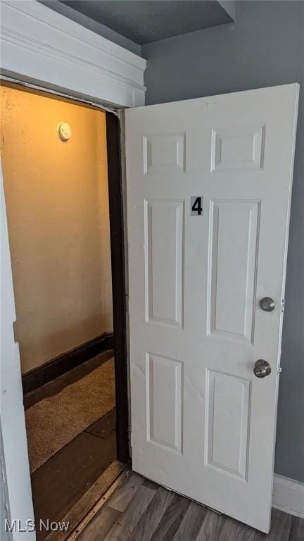 3821 E 55th St, Cleveland, OH 44105 - detailed view of wood finished floors