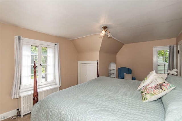 3336 Daleford Rd, Shaker Heights, OH 44120 - bedroom featuring radiator heating unit and carpet flooring