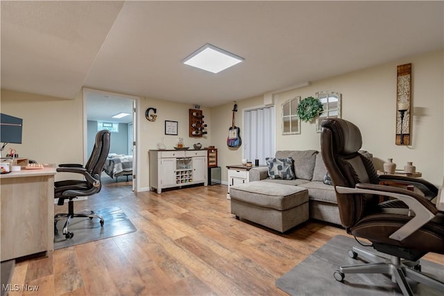 11576 Peach Glen Ave NW, Uniontown, OH 44685 - office area with light wood-type flooring