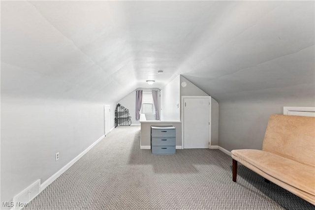 2026 34th St NW, Canton, OH 44709 - additional living space with carpet floors and lofted ceiling