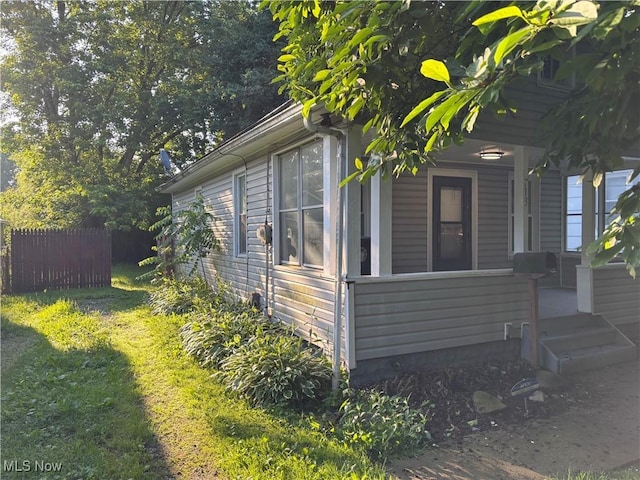 713 Virginia Ave, Akron, OH 44306 - view of home's exterior with covered porch