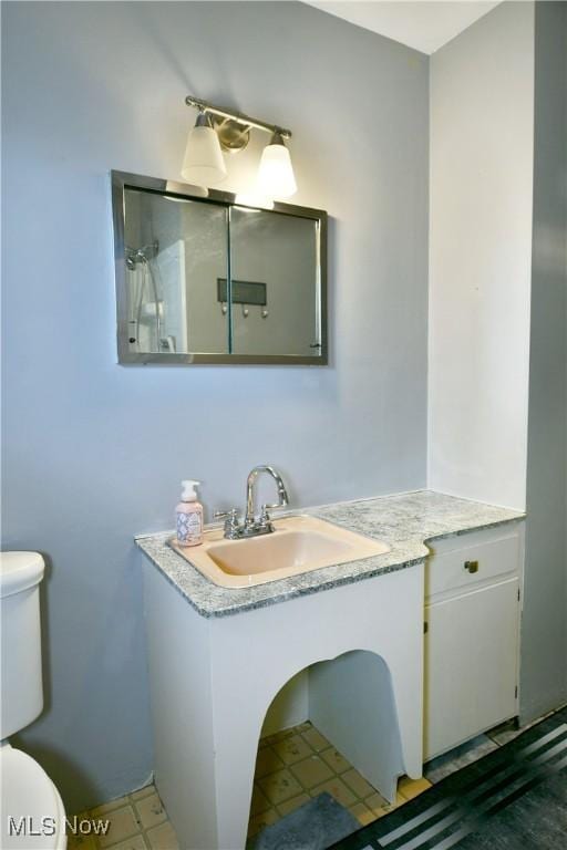 2803 Brunswick Rd, Youngstown, OH 44511 - bathroom featuring toilet and vanity