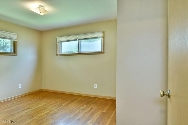 2803 Brunswick Rd, Youngstown, OH 44511 - spare room featuring plenty of natural light and light wood-style flooring