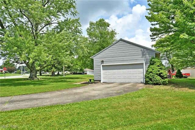 2803 Brunswick Rd, Youngstown, OH 44511 - view of detached garage