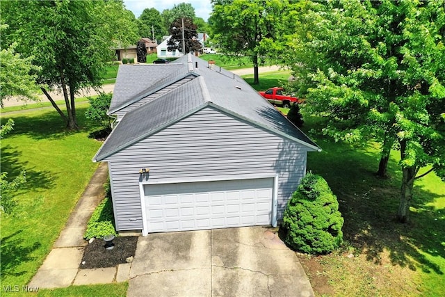 2803 Brunswick Rd, Youngstown, OH 44511 - view of garage