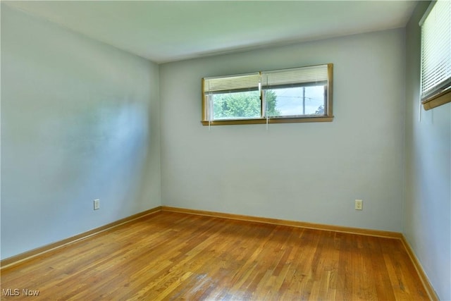 2803 Brunswick Rd, Youngstown, OH 44511 - unfurnished room featuring light wood-style floors and baseboards