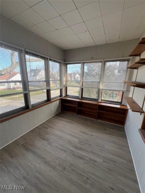 836 E 236th St, Euclid, OH 44123 - unfurnished sunroom with wood finished floors