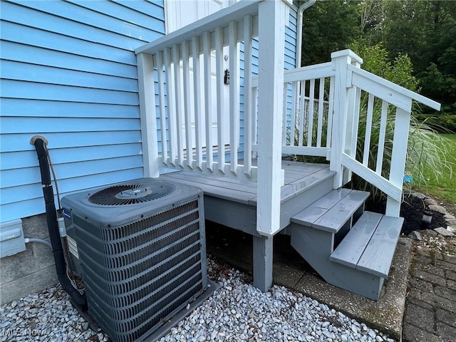 213 Turner Dr, Chardon, OH 44024 - exterior view of a central air condition unit