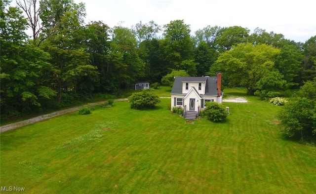 12779 State Route 700, Hiram, OH 44234 - view of green lawn with an outdoor structure